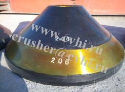 Бронеконус(мантия) для Metso HP500