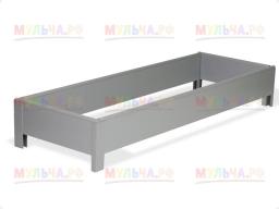 Грядка из Пвх, серая, 0,22 * 2,0 * 0,8 м, уп