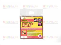 Cocoland Субстрат кокосовый в блоках Cocoland Absolut, 55-60 л (5 кг)