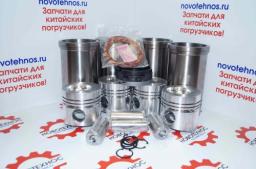 Поршневая группа YT4B2Z-24 (диаметр гильзы 108 мм) марок: Yigong ZL30, Amur DK630, Atlant 300L, Grizzly GR2L/GR2S, First Loader ZL930, Fukai ZL930, Laigong ZL30, NEO S/L300, SZM 930, HZM 930,VIKING ZL30-S, CTK S930, BULL SL930 и их аналогов.