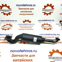 Глушитель ZL20 для двигателя с турбиной Shanlin ZL20, Fukai ZL 926, Fukai ZL 920, SZM 920, HZM 920, Bull SL 920, CTK S920, Yigong ZL20, Laigong ZL20, Neo 180, Neo S200, Neo 200, Viking ZL20-M, Frontal, AMUR, ALTAY, FORWARD, Molot 200, Atlant, Grizzly
