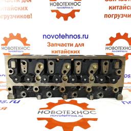 Головка блока цилиндров Weichai ZH4100 Fukai, SZM, HZM, Bull SL, CTK S, Yigong, Laigong, Neo S, Neo, Viking, Frontal, AMUR, ALTAY, FORWARD, Atlant, Grizzly, GR2L/GR2S, Сибиряк, First Loader, Boulder, RedStar, Molot, Titan, Boulder и их аналогов.