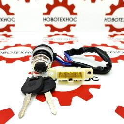 Замок зажигания 5-ти контактный, 24V ZL20/ZL30 Fukai ZL920/ZL926/ZL930, Сибиряк 3000, Boulder WL33, HZM 920/930, SZM 920/930, NEO 200/S/L300, Yigong ZL20/ZL30, Laigong ZL20/ZL30, BULL SL920/930, CTK S920/930, RedStar 3000GT, Molot 200, Molot ZL30, Titan