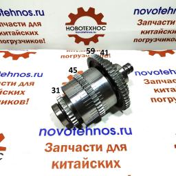 Вал АКПП ZY300 задняя скорость (31/45/59/41) на модели Fukai SZM HZM Bull SL CTK Yigong Laigong Neo Viking Frontal Shanlin AMUR ALTAY FORWARD Atlant Grizzly Сибиряк Rongwei Runmax Boulder RedStar Molot Titan Shtorm Zvezda