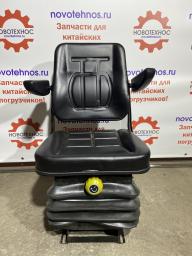 Кресло оператора погрузчика с подлокотниками Fukai, SZM, HZM, Bull SL, CTK S, Yigong, Laigong, Neo S, Neo, Viking, Frontal, AMUR, ALTAY, FORWARD, Shanlin, Atlant, Grizzly, GR2L/GR2S, Сибиряк 3000 и их аналогов.