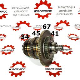 Вал АКПП ZLS15 Shanmom 388H задняя скорость (41 67 45 34)