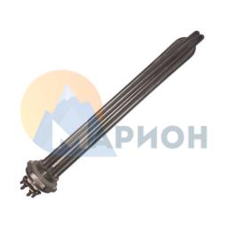Блок ТЭН 6,0кВт для воды 320 мм фланец G1 1/4