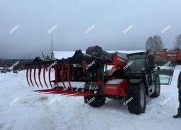 вилы с прижимом для рулонов на Телескопический погрузчик Merlo