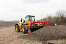ковш с захватом для навоза на Экскаватор Komatsu