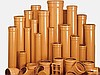 Труба канализационная для наружной прокладки d 160х4, 0х2000
