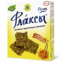 Льняные Крекеры "С Морковью" Флаксы "Компас Здоровья" 150г