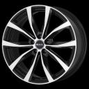MAK Wolf 6.5x16 5/112 ET35 d-76 Black Mirror (F6560WFBM35W)