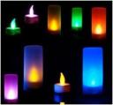 Светодиодная свеча Colorful Color Small Night Lights