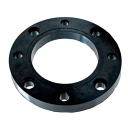 Стальной фланец для ПЭ d090/DN80, PN10/16 (с ПП покрытием)
