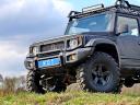 Передний силовой бампер со скрытой установкой Лебедки, такелаж и стропы - Suzuki Jimny