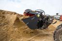 ковш-фреза для срезания монолита силоса на Фронтальный погрузчик XGMA