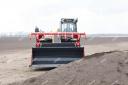 ковш с прижимной рамой на Телескопический погрузчик JHC