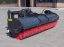 щетка коммунальная поворотная на Телескопический погрузчик JCB