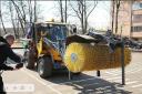щетка коммунальная щетка дорожная на Телескопический погрузчик Bobcat