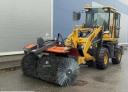 щетка поворотная дорожная на Экскаватор JCB